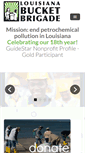 Mobile Screenshot of labucketbrigade.org